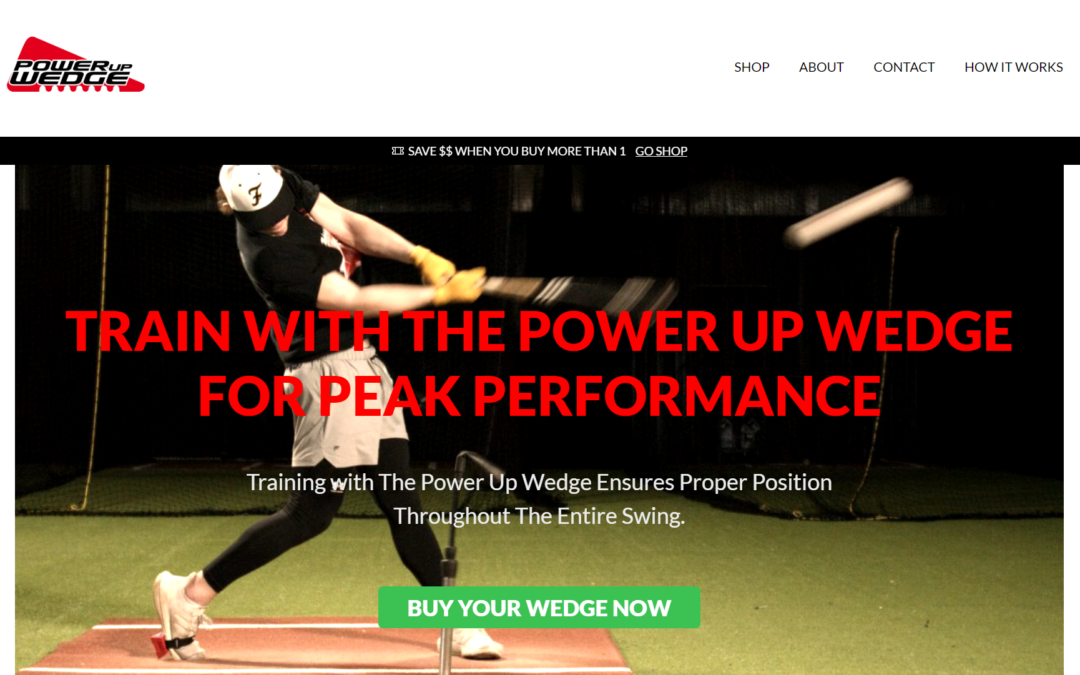 Power Up Wedge Website Design & Development